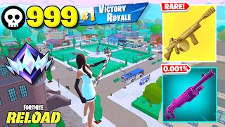 999 Elimination "RANKED RELOAD” Gameplay Wins (Fortnite Chapter 7 Season 4 PS5 Controller) screenshot 2