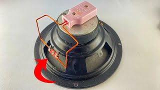 New Create Free Electricity Energy Using Big Magnet Speaker