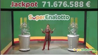 SuperEnalotto - Estrazione e risultati 14/12/2017