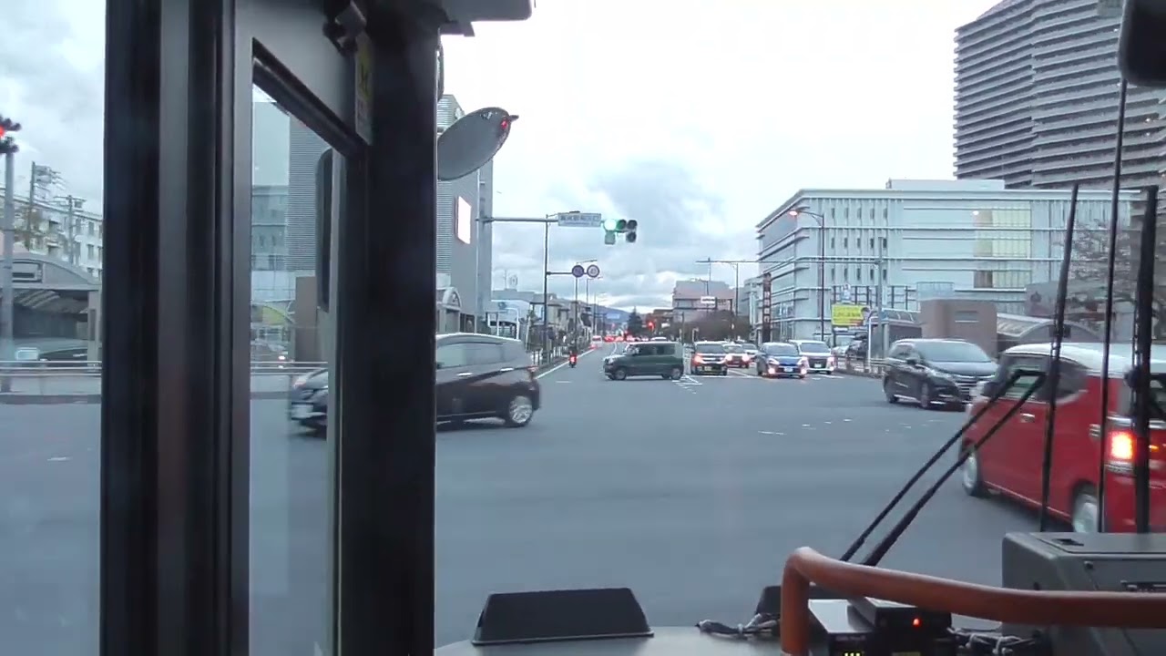 神奈中バス 橋41 前面展望 橋本駅南口⇒橋本二丁目⇒峡の原車庫⇒相模原協同病院