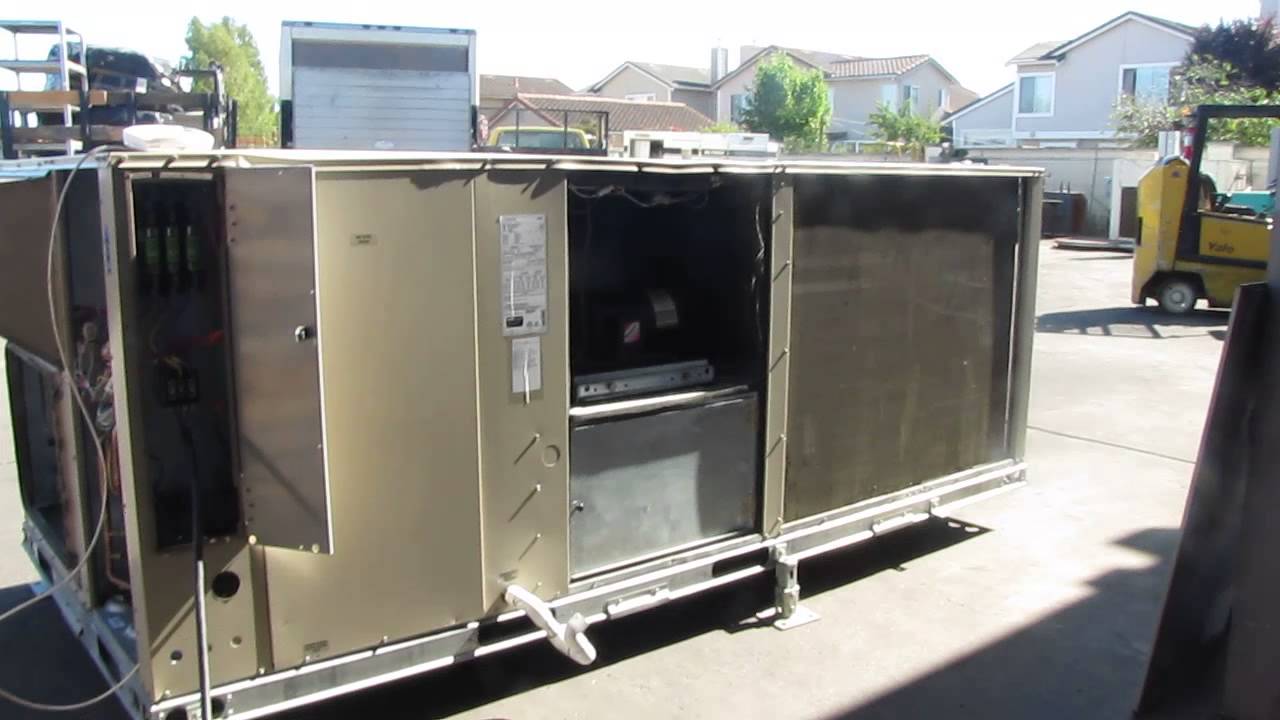 Lennox KHA150S4B Commercial Rooftop AC Air Conditioner with Thermostat