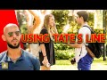 Using andrew tates pickup lines  dating coaches react