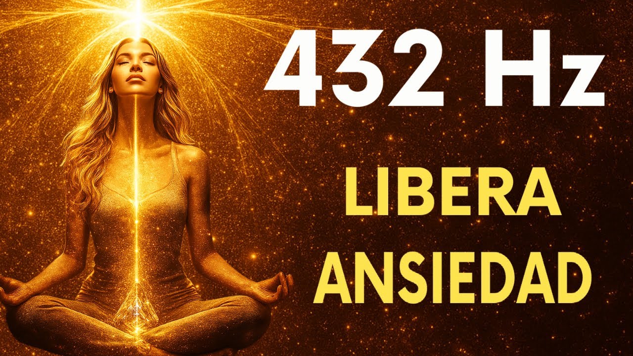 Sanación Profunda 432 Hz | Elimina Estrés, Ansiedad, Bloqueos Mentales ...