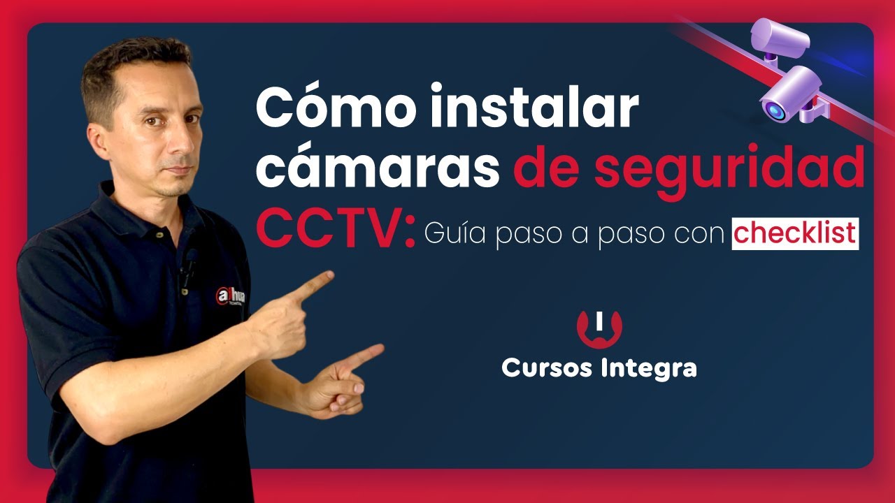 👷🏼‍♂️Checklist para instalar cámaras de seguridad CCTV paso a paso📌 ...