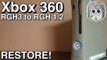 Xbox 360 Jasper Repair - RGH3 to RGH1.2 Restore.