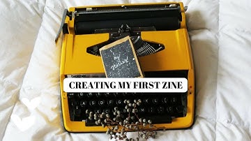 creating my first zine 🎨✨