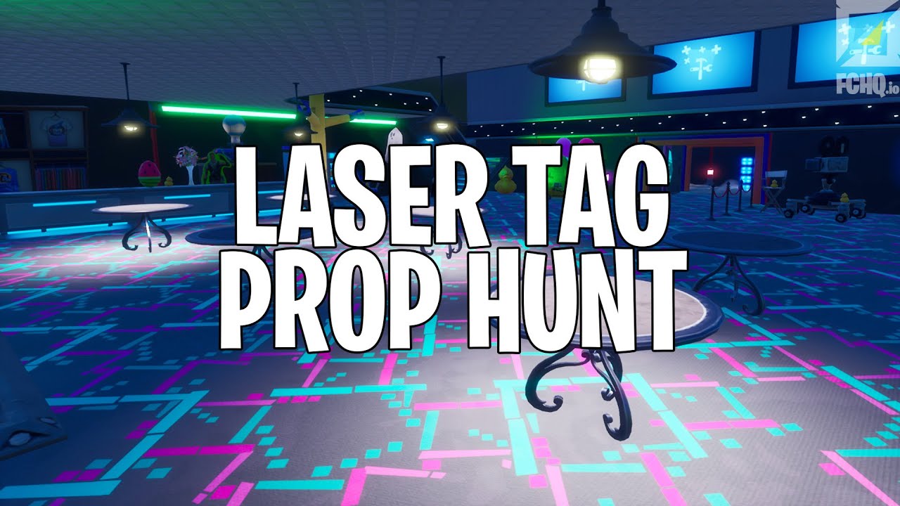 💯 Laser Tag Prop Hunt 💯(Fortnite Creative Map + Code) - YouTube