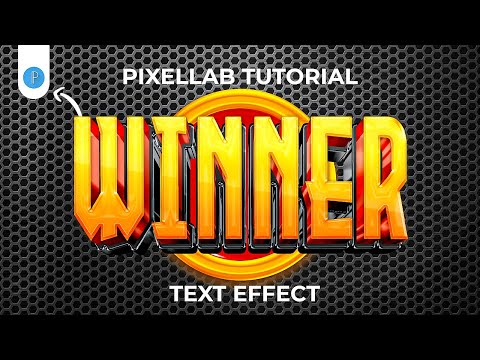 The Easiest Way to Create 100% Editable Text Effects in Pixellab
