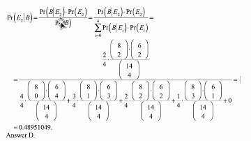 Exam P exercise for May 16, 2020