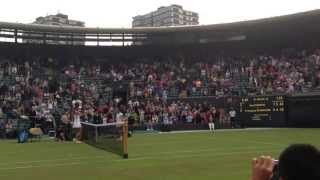 Ana Ivanovic Wimbledon 1st round 2014 Match Point