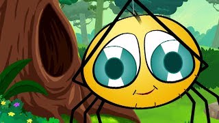 Incy Wincy Паук | Рифма для пауков для детей | Детская рифма | Song For Babeis | Itsy Bitsy Spider