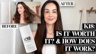 Is K18 Worth It? | How to Use K18 Hair Mask | Before and After