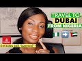 TRAVEL TO DUBAI from NIGERIA given EMIRATES "ban" ( + DETAILED COST of TRAVEL)  | Sassy Funke