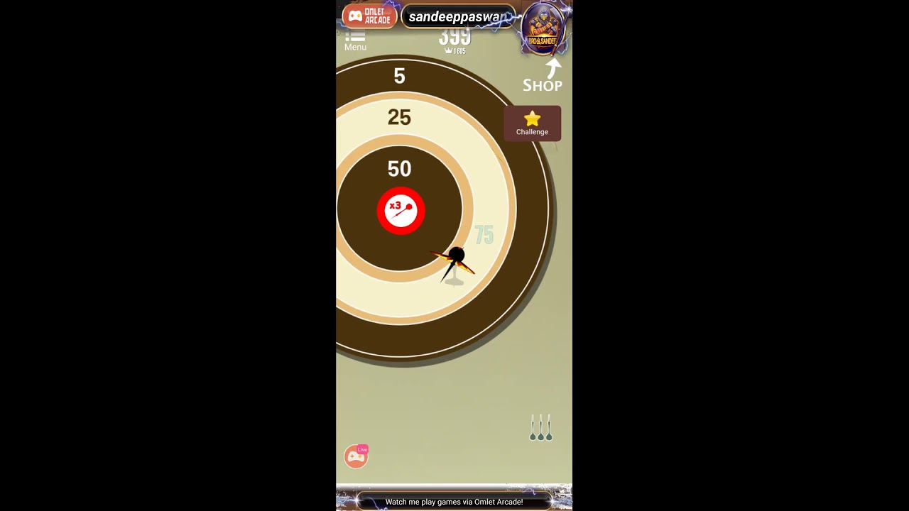 Watch me stream Darts FRVR on Omlet Arcade! YouTube