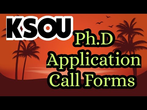 ksou phd online application