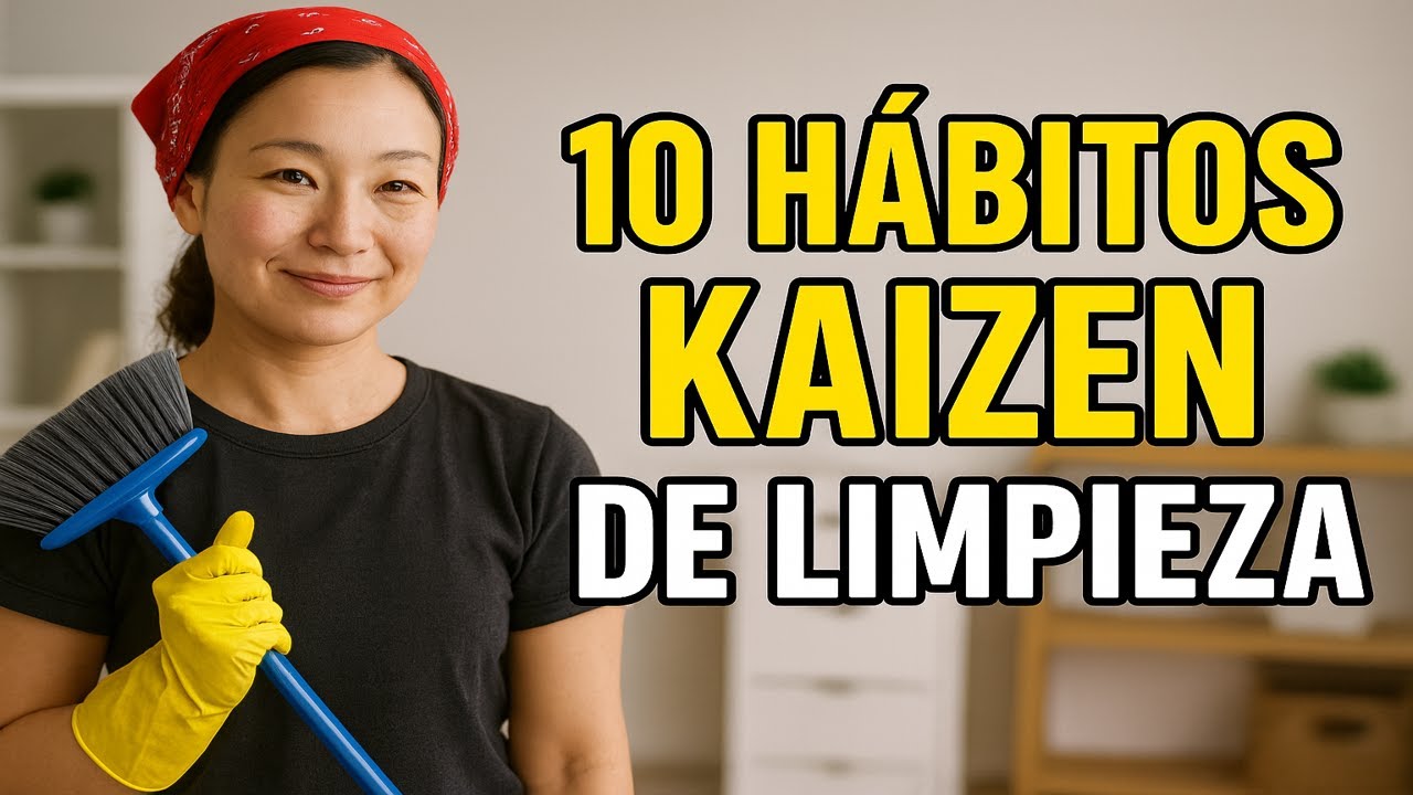 10 HÁBITOS Kaizen para Mantener tu Casa LIMPIA sin Esfuerzo (Método Japonés)