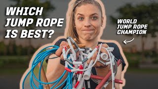 Which Jump Rope is best? // Beaded vs. Speed vs. PVC Ropes screenshot 5