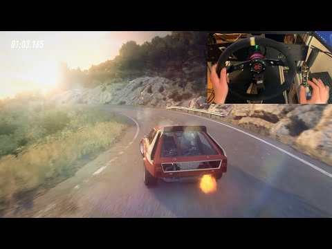 Dirt Rally 2.0 | Lancia Delta S4 Group B - Spain Rally | (steering wheel+shifter) gameplay