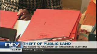 EACC recovers two parcels of public land in Kitale worth KSh. 18M