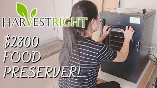 I Bought A Harvest Right Freeze Dryer! //Unboxing + Unexpected Costs I Wish I Would Have Considered