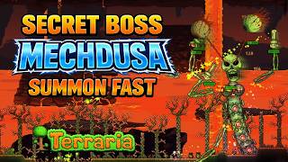 How to summon Mechdusa FAST in Terraria (Secret Boss Guide)