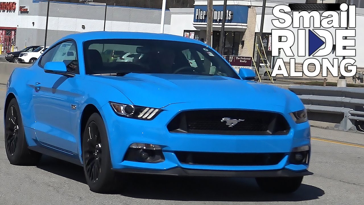 17 Ford Mustang Gt Premium Smail Ride Along Virtual Test Drive Youtube