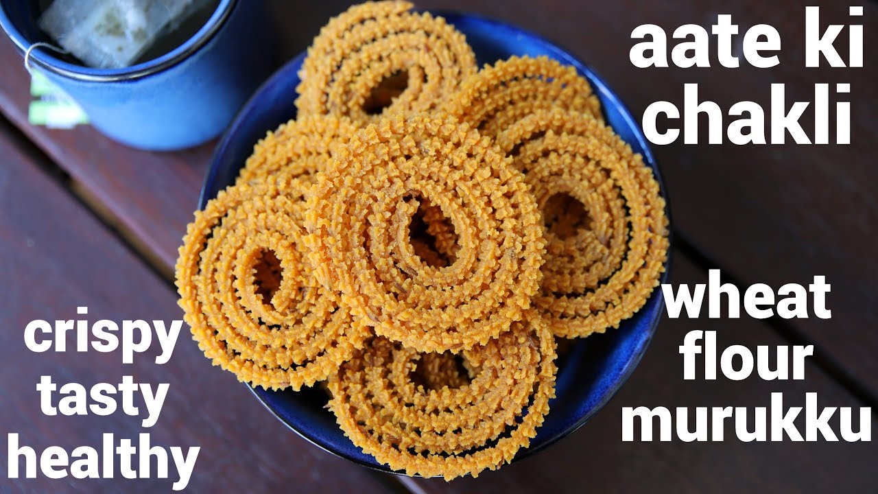 aate ki chakli recipe | wheat chakli recipe | गेहूं के आटे की चकली | gehu ke aate ki chakli | Hebbar | Hebbars Kitchen