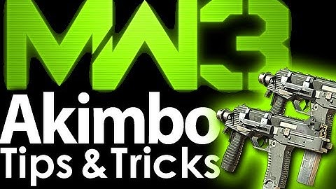 MW3 Tips Tricks Best Akimbo Weapon MP9 Gameplay Call of Duty for Newbies