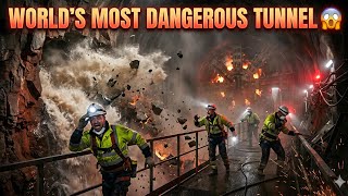 World’s Most Dangerous Tunnel 😱 | 57 KM Inside Mountain | Gotthard Base Tunnel Documentary