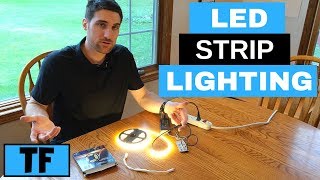 Installing LED Lighting Ideas and - YouTube