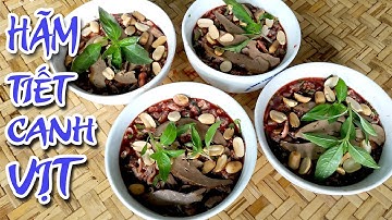 Cách Hãm Và Đánh Tiết Canh Vịt Bằng Nước Mắm | Ai Cũng Sẽ Làm Được