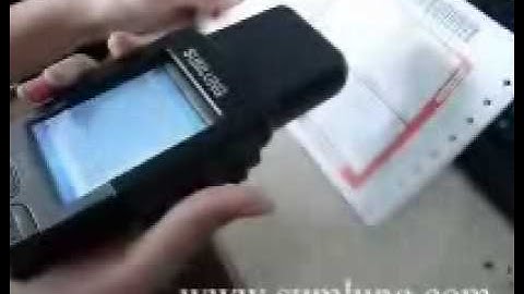 what is a cost-effective mobile barcode reader?How to use portable barcode scanner SL-ms30?