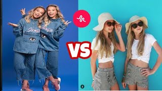 Lisa&Lena VS Iza&Elle musical.ly compilation of March and February 2018 | Best Musically Compilation