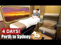 Voyage en premire classe dans le meilleur traincouchettes daustralie de sydney  adlade