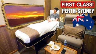 $4,600 Australia's First Class Luxury Sleeper Train | Indian Pacific (Adelaide→Sydney)