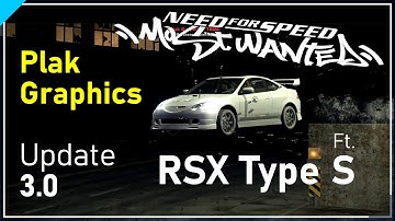 24 Hours Plak Graphics 3.0 ft. RSX Type S | NFS Most Wanted