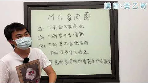 【 MC多肉园 】下雨天 多肉新手必学知识 必修课多肉植物 MC Succulent plant Vlog - 天天要闻