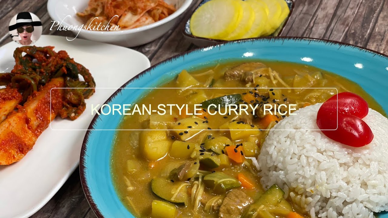 Hướng dẫn Cách nấu cà ri bò – CƠM CÀ RI HÀN QUỐC – KOREAN CURRY RICE