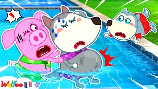 Wolfoo Prend Soin De Maman Dans La Piscine 😭 Dessin Animé Pour Bébé 🎉 Collection D'épisodes