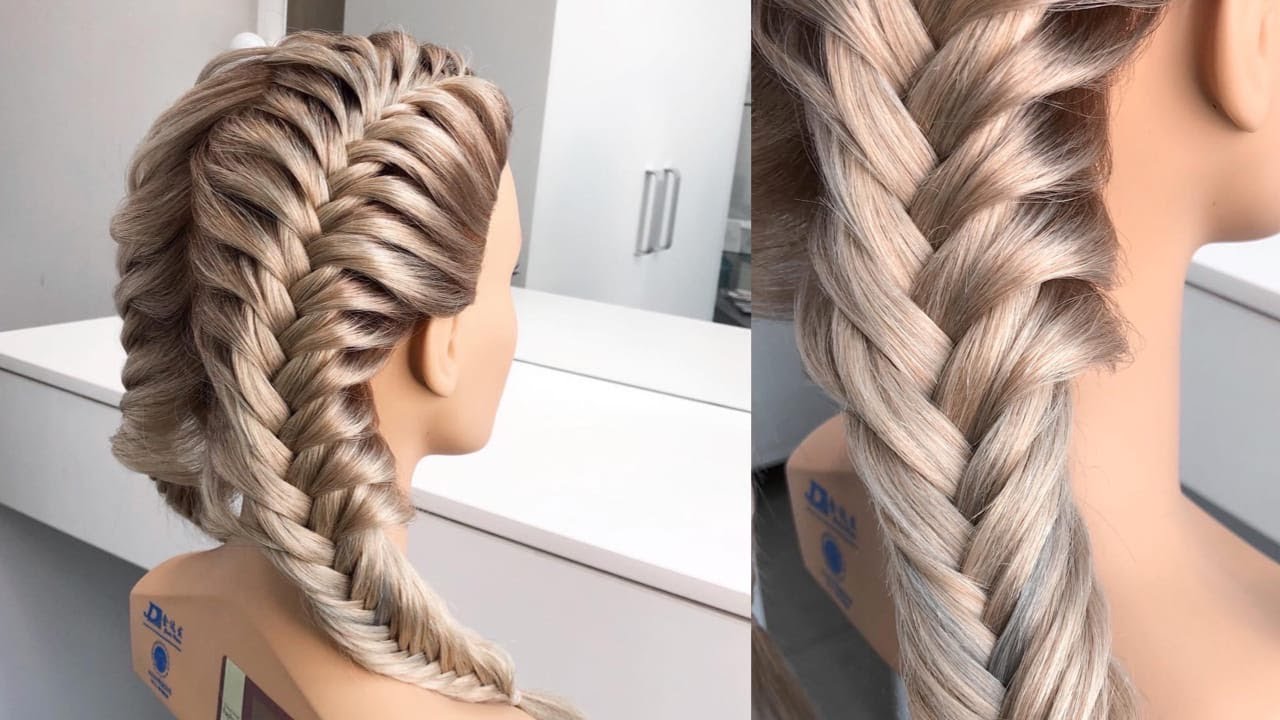 How to Do a Fishtail Braid - YouTube