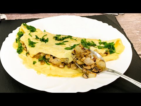 Video: Cómo Hacer Una Tortilla Con Champiñones Y Tomates