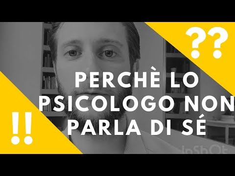 Video: Perché Lo Psicologo Non Dà Risposte, Ma Fa Domande?