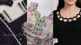 sewing hacks back neck design kurti blouse  new neck design cutting and stitching gala design simple
