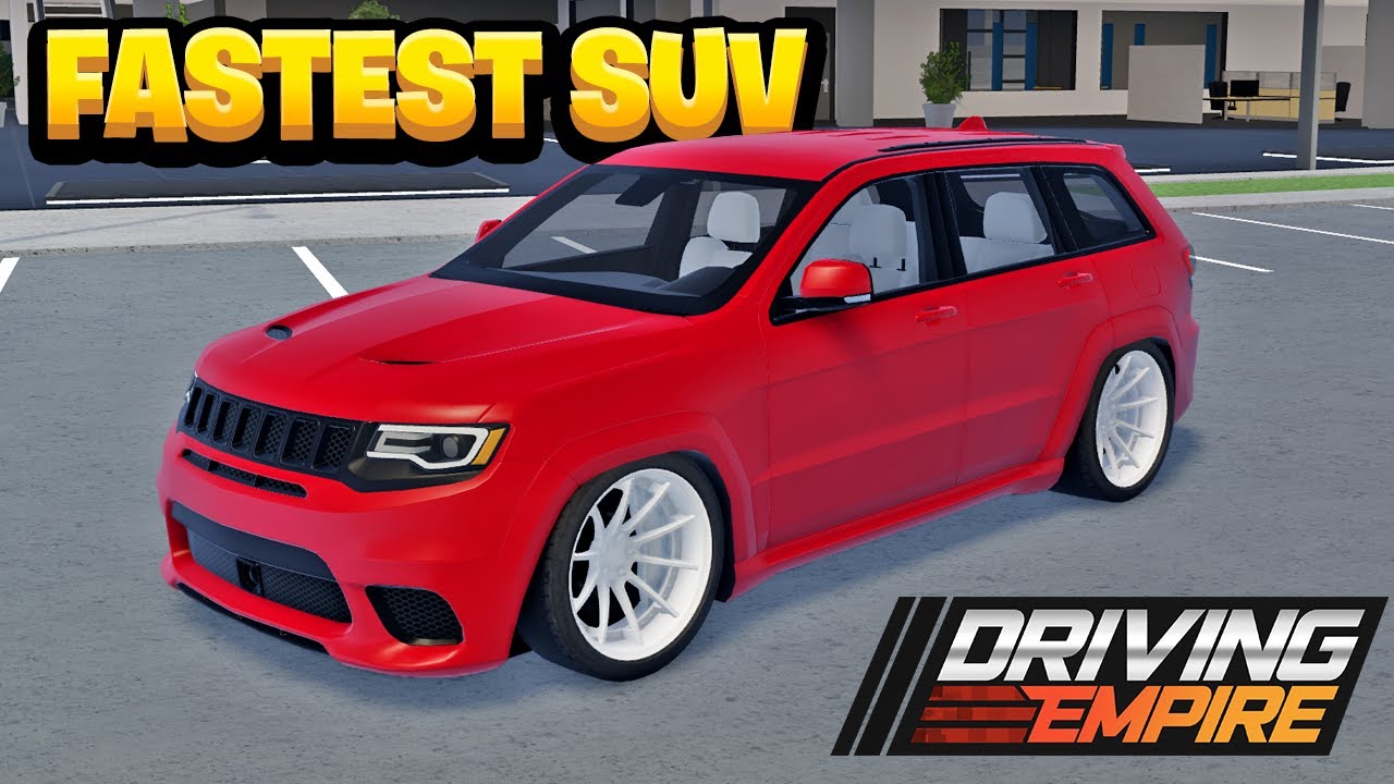 I BUILT THE FASTEST SUV IN ROBLOX DRIVING EMPIRE