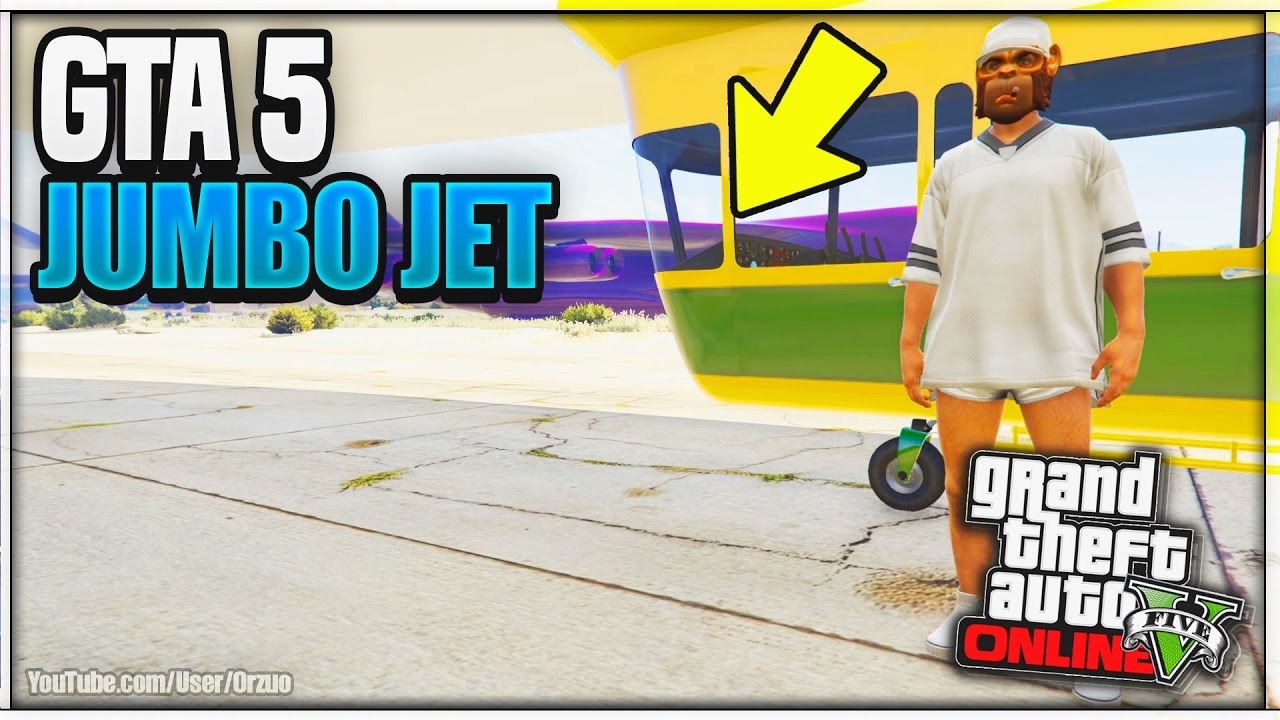 GTA 5 ONLINE HOW TO OBTAIN JUMBO JETS *NEW ONLINE* GLITCHES *AFTER