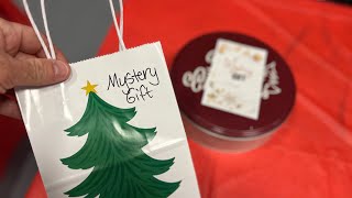 We raffled prizes at our Christmas party and Marc won the Mystery Box! See what he won 🏆