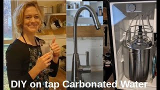 DIY Carbonated Water  unlimited, on tap, nearly free