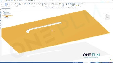 Sheet Metal Complex Curved Cutouts in SolidEdge