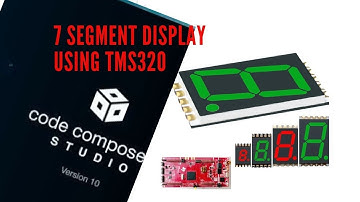 7 Segment Display Using TMS320