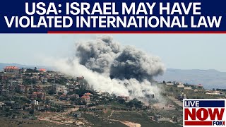 Israel-Hamas war: US finds Israel may have violated international law in Gaza | LiveNOW from FOX